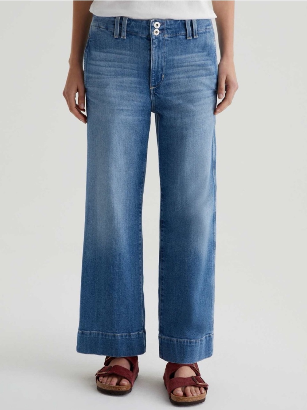 Adriano Goldschmied Natasha Mid Rise Crop Jeans NWT NEW